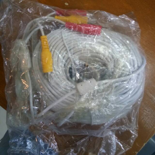 Kabel jadi 30meter + jack konektor tinggal colok