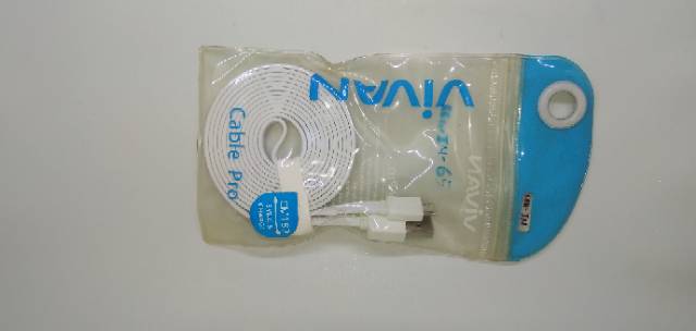 Kabel charger 180mm kabel data merk vivan