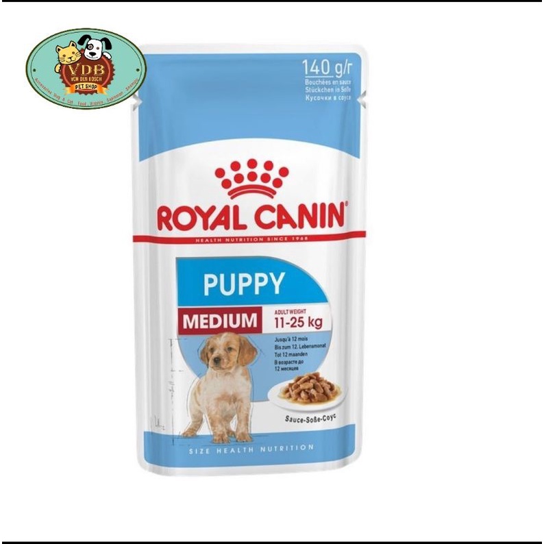 Royal Canin Medium Puppy Pouch 140 gr