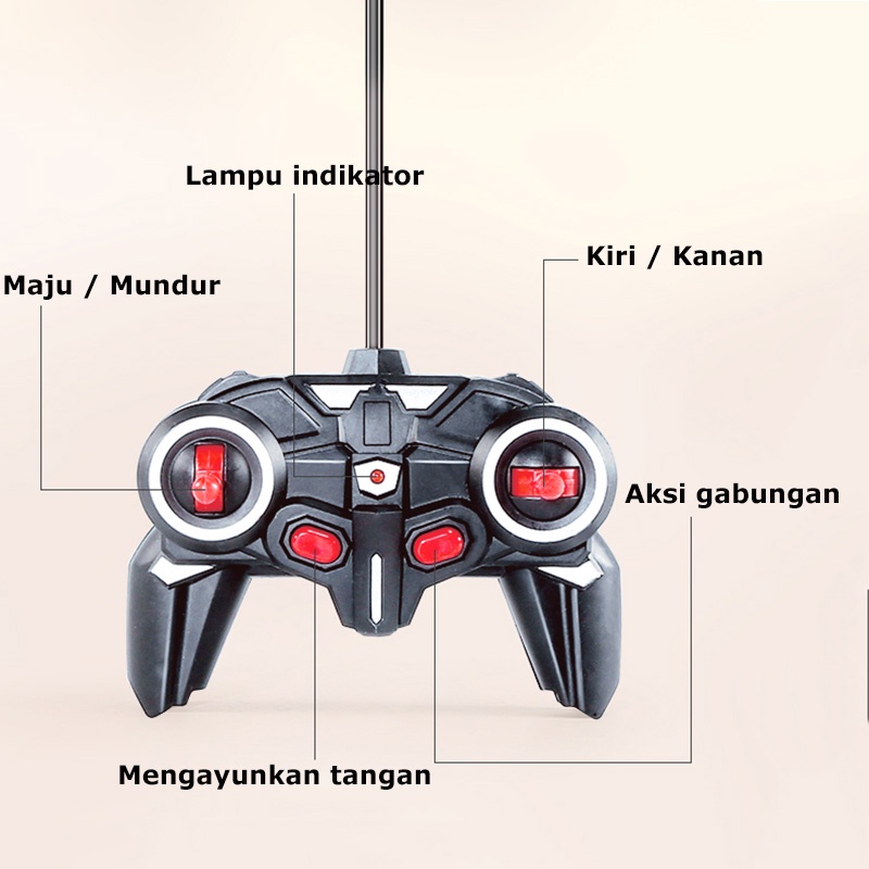 Ekskavator Remote Control RC Excavator Beko Remot 6 Channel Skala 1:24 Bahan Paduan Heavy Digger Mainan Anak-5