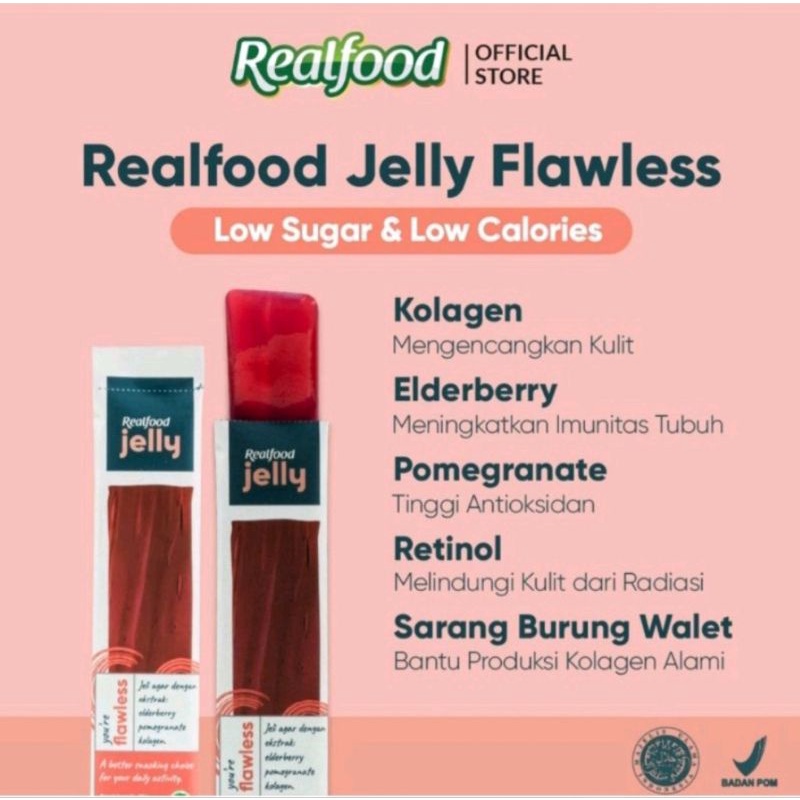 

Realfood Jelly Flawless ecer 1 pcs