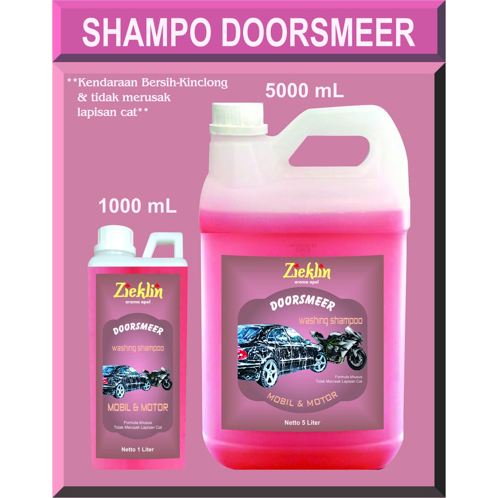 sampo mobil doorsmeer 5 liter - zieklin