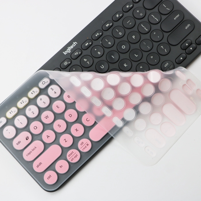 for Logitech K380 Cover Pelindung Keyboard Bahan Silikon Ultra Tipis untuk