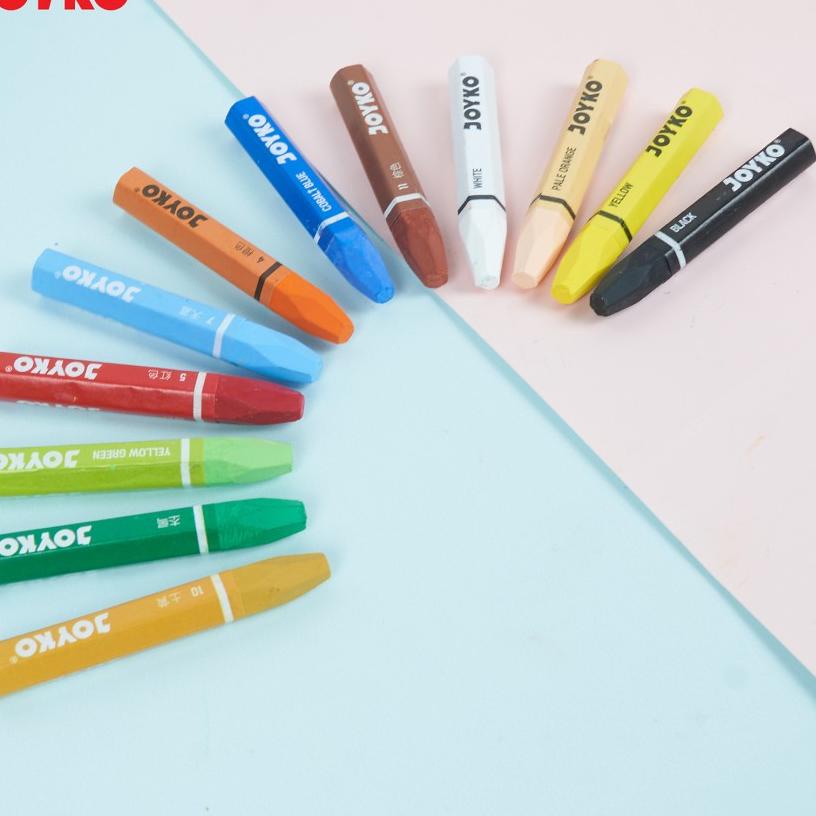 

Termurah dan terbaik >> Crayon / Oil Pastels Joyko ( 12 - 72 ) Warna - 7.5 x 1 cm