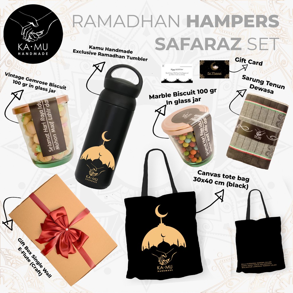 

jh98" HAMPERS LEBARAN / PARSEL LEBARAN PREMIUM / HADIAH ANNIVERSARY / KADO WISUDA / SAFARAZ SET