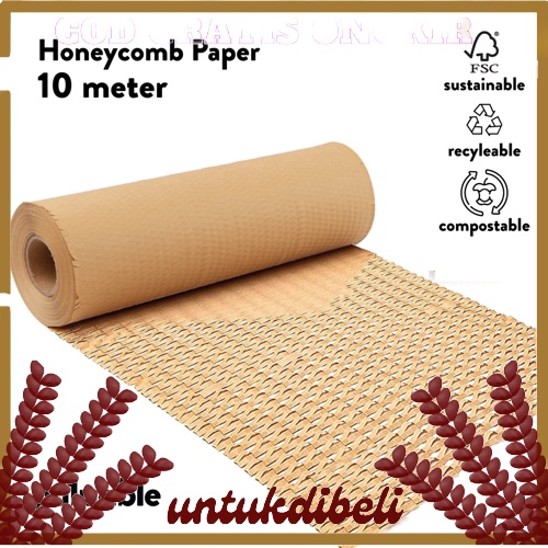 

Buble Rap Paper Eco Friendly Honeycomb 5m & 10m Roll