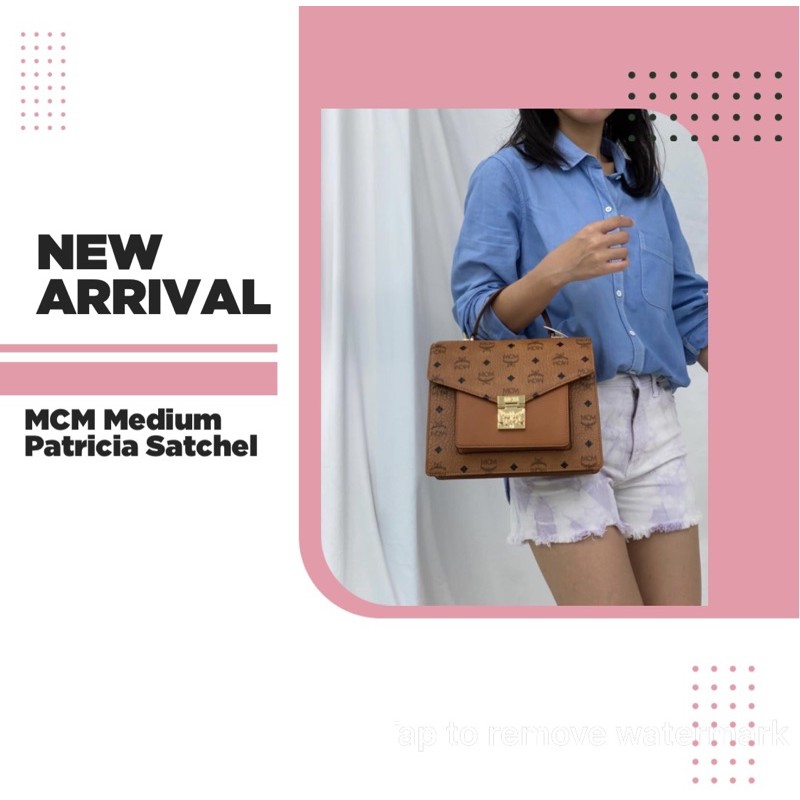 MCM Medium Patricia Satchel