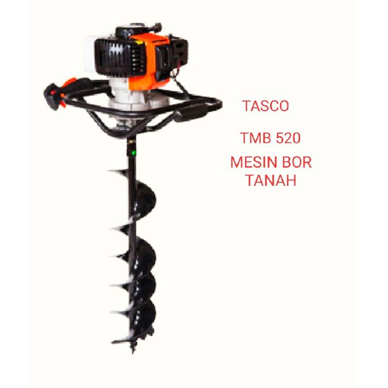 Tasco Mesin Bor Tanah TMB 520/Mesin Bor Bensin