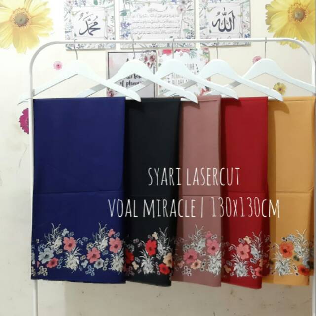 Syari lasercut by umama scarf