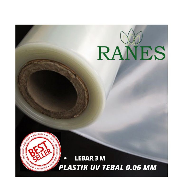 TERLARISS - Plastik UV lebar 3 meter