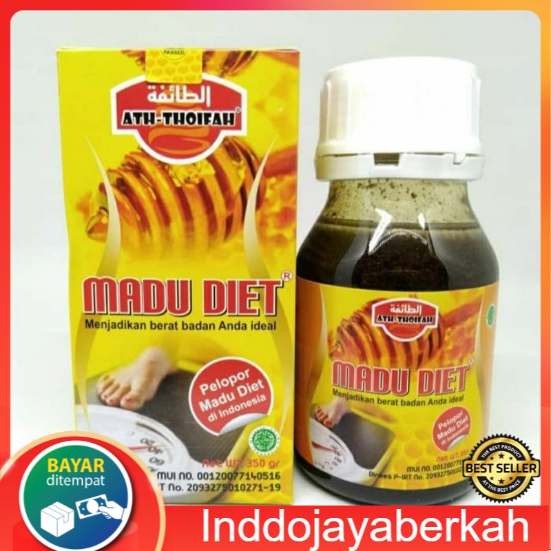 

Madu Diet Athoifah Suplemen Penurun Berat Badan Alami Original