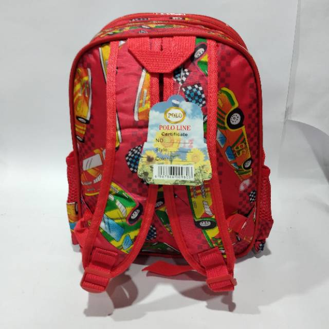 Tas Anak Tk CHARAKTER Cars  timbul 7712