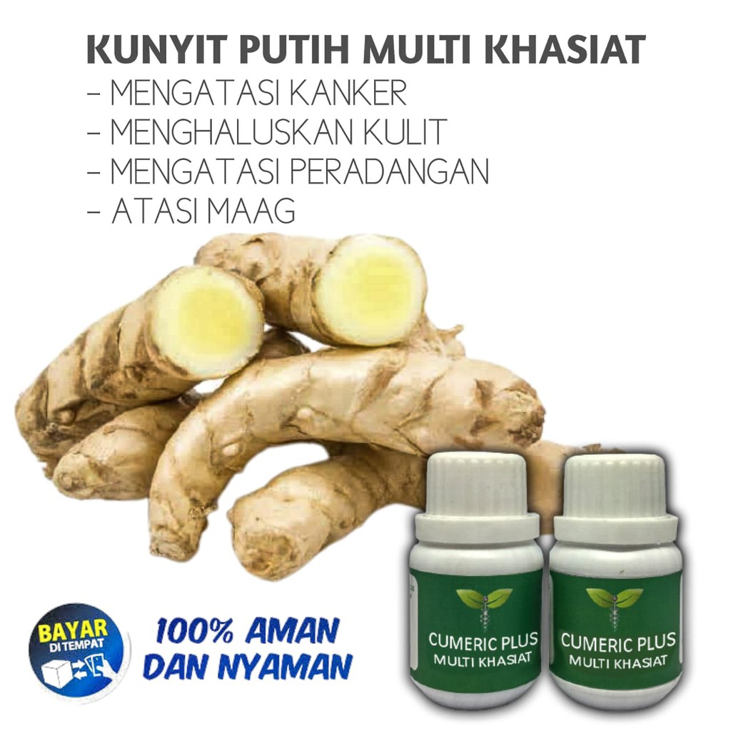 Cumeric Plus / Kapsul Kunyit Putih / Herbal Diabetes / Herbal Maag