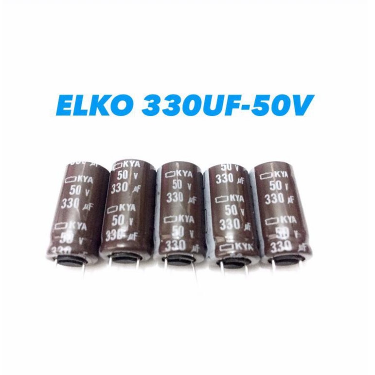 ELKO KAPASITOR 330UF - 50V