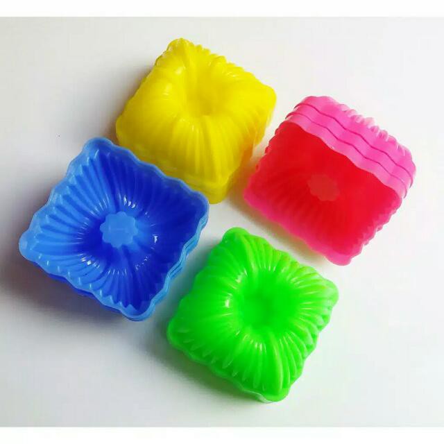 1Pcs Cetakan Kue Putu Ayu Kotak Agar Jelly