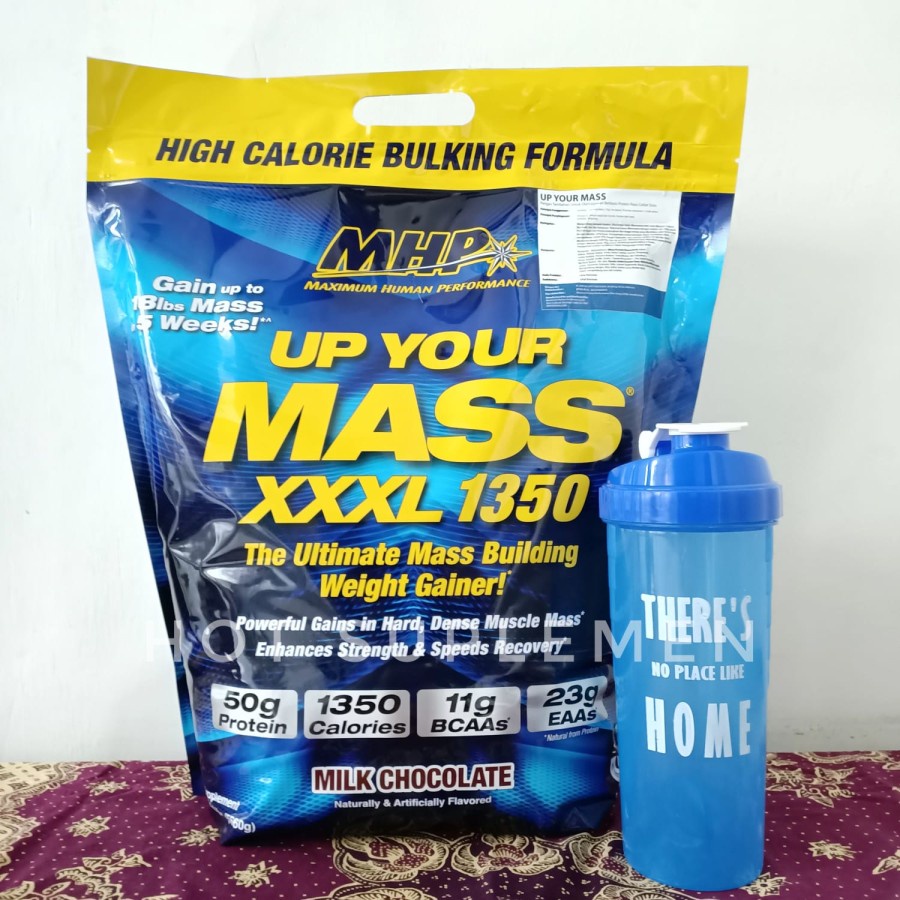 MHP Up Your Mass XXXL 1350 12 LBS 12LBS 12 LB Mass Weight Gainer BPOM