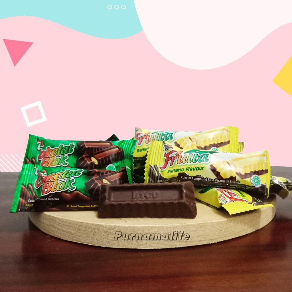 

Cokelat blok l frutta banana l chocolate