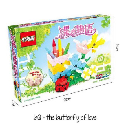 LAQ Butterfly Of Love - Japan Toys/ Building Block Toys