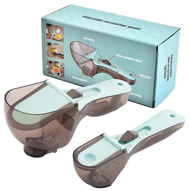 adjustable measuring spoon - sendok ukur bahan - alat takar