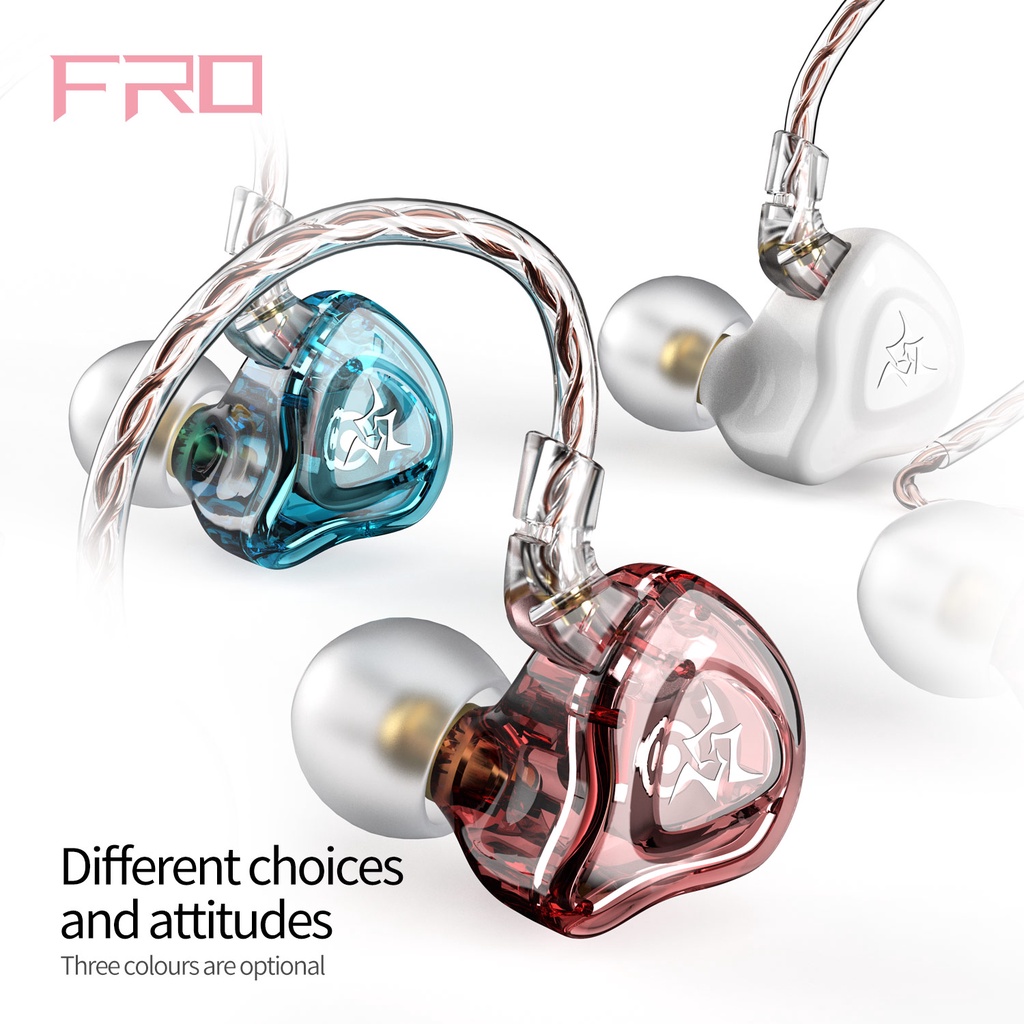 FRO NB3 Dual Magnetic Dynnamic Driver In Ear Monitor HiFi Earphone