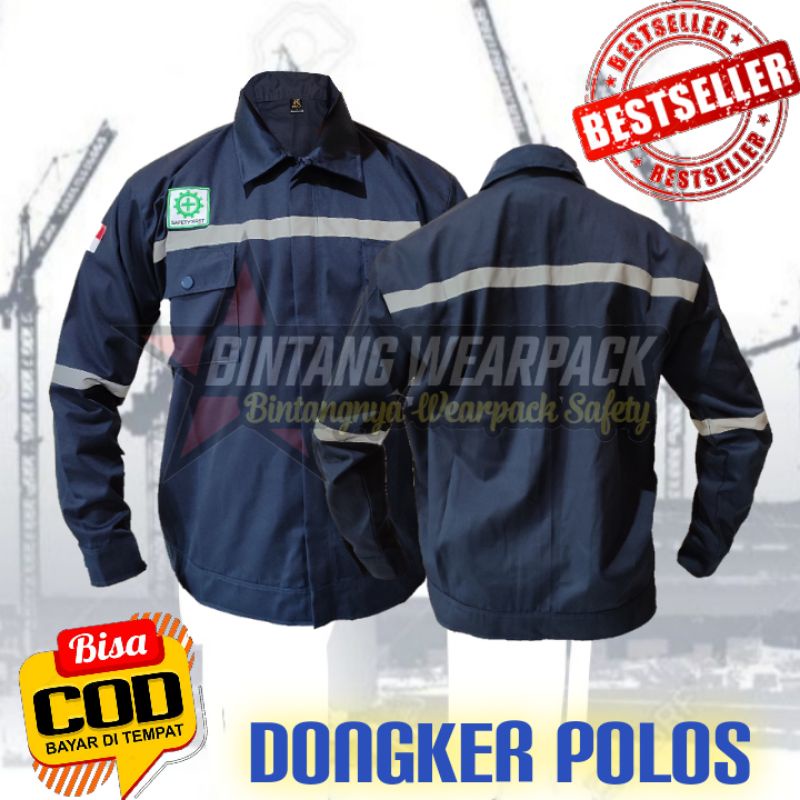 Jual Wearpack Atasan Lengan Panjangwearpack K3seragam Tambangbaju Proyekkemeja Safety