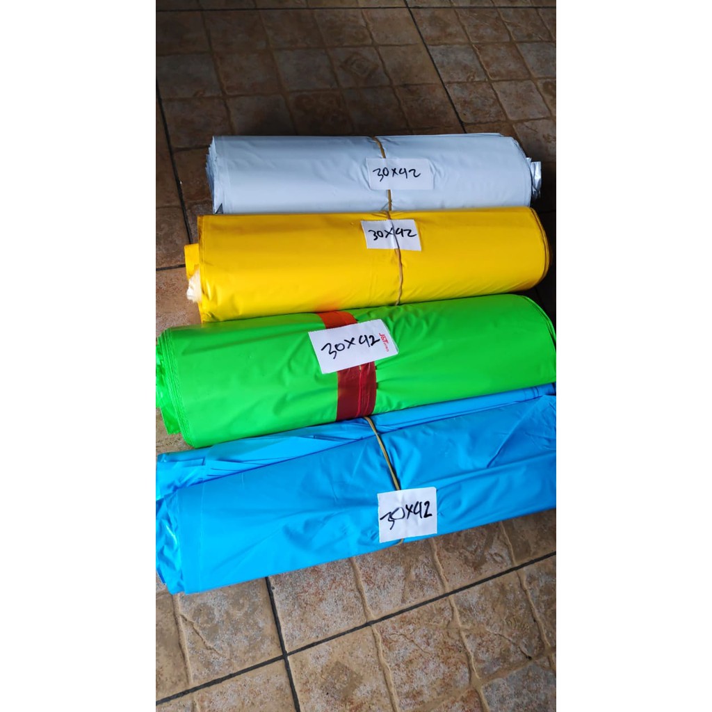 Polymailer packboss  plastik packing 30x42 ISI ±100 lembar tebal kualitas bos harga dijamin termurah