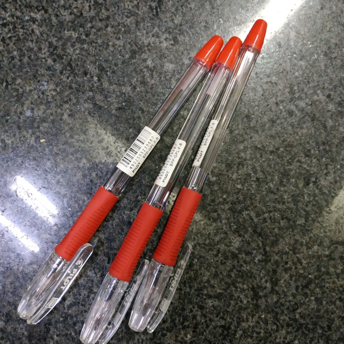 

PULPEN MERAH advanced oil based PILOT 0 7mm super grip Light