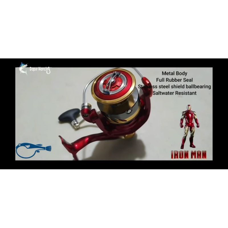 reel fugu iron man sw 2000 3000