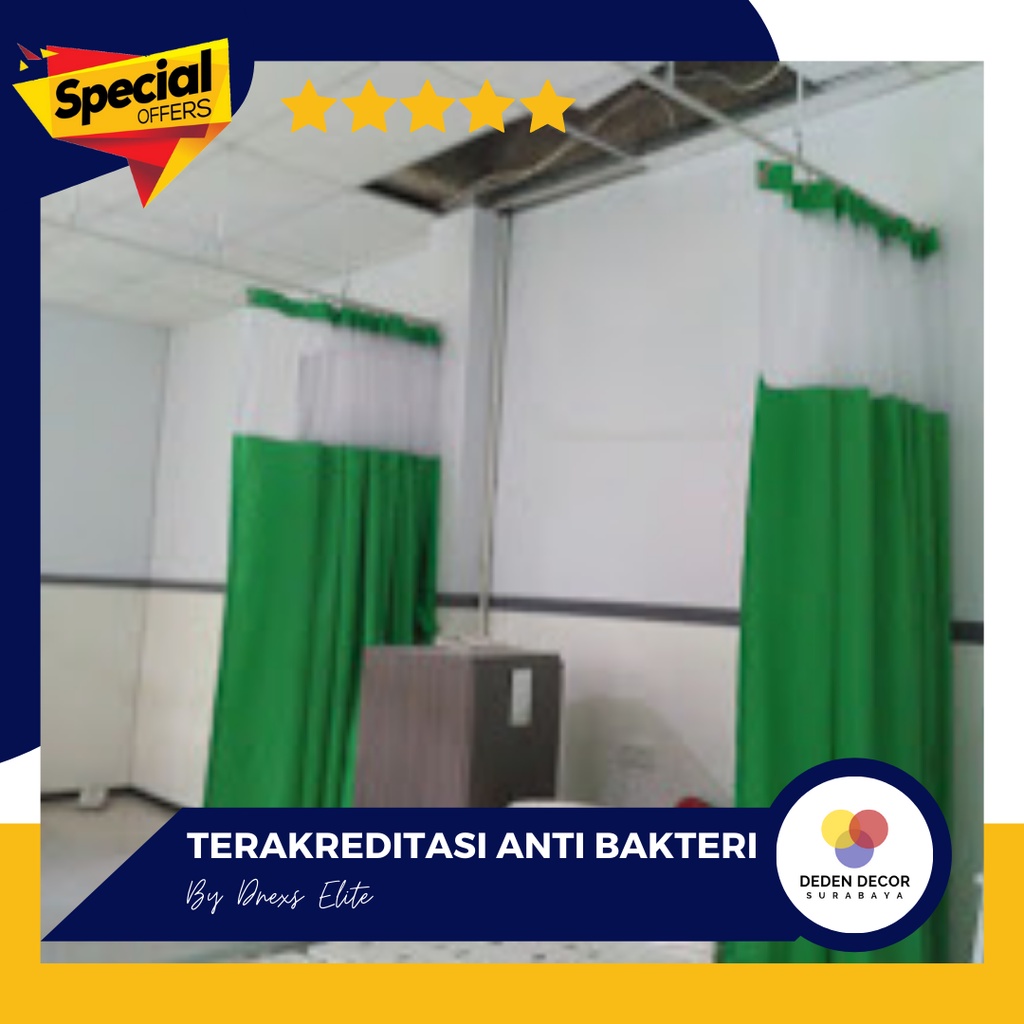 Tirai Anti Bakteri / Gorden Rumah Sakit