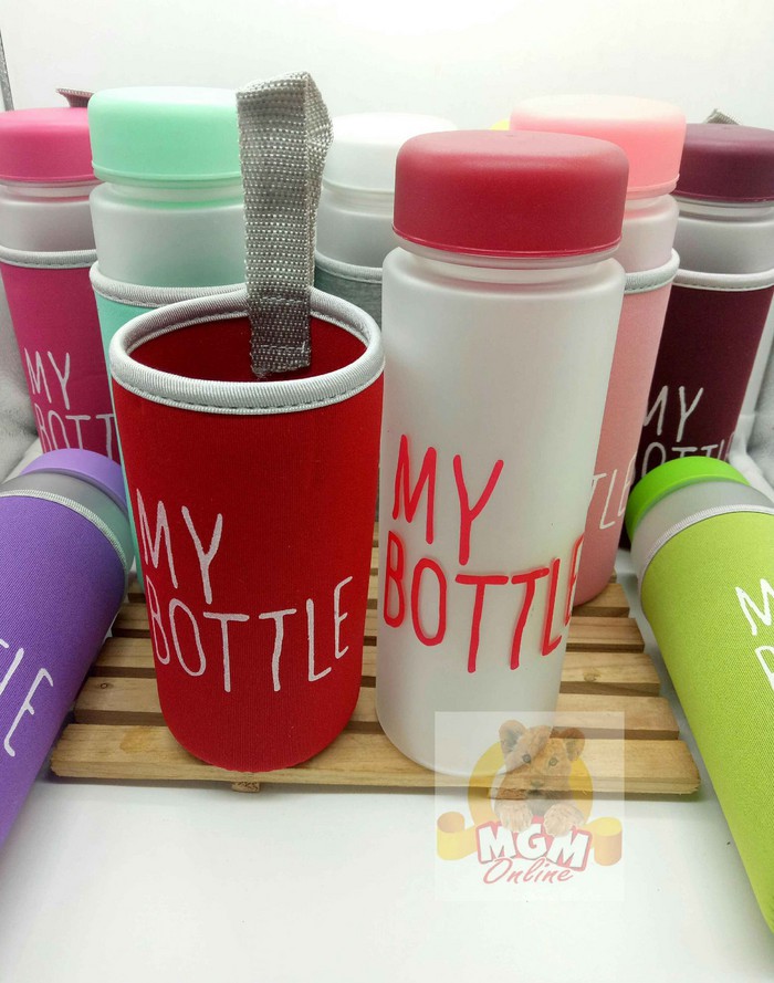 My Bottle Dove + FREE POUCH BUSA / Botol minum / My Botol TERMURAH - MIX Color