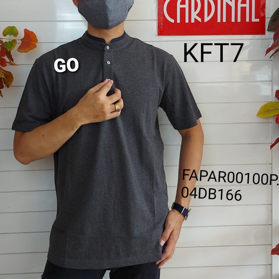 gos  KFT CARDINAL FORMAL TSHIRT Pakaian Pria Atasan Kaos Polo T-shirt Casual Original Lengan Pendek