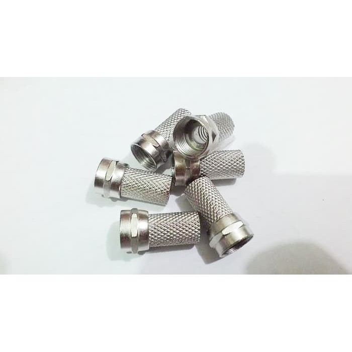 Jack F CONECTOR Drat RG6 5C CATV SIGNAL Splitter - Jek Konektor Kabel