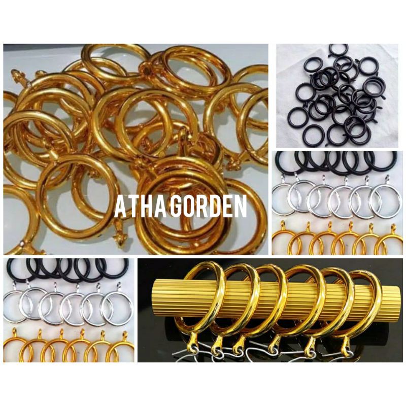 cincin besi gorden ( 6 cincin - 12 cincin )