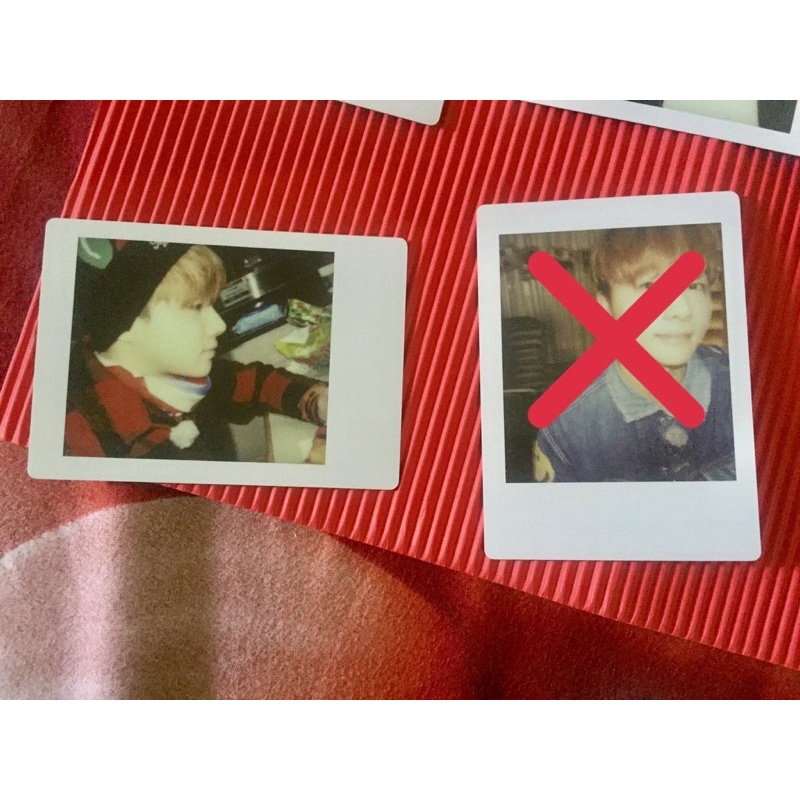 Jinhwan Jinan iKON polaroid wintertime
