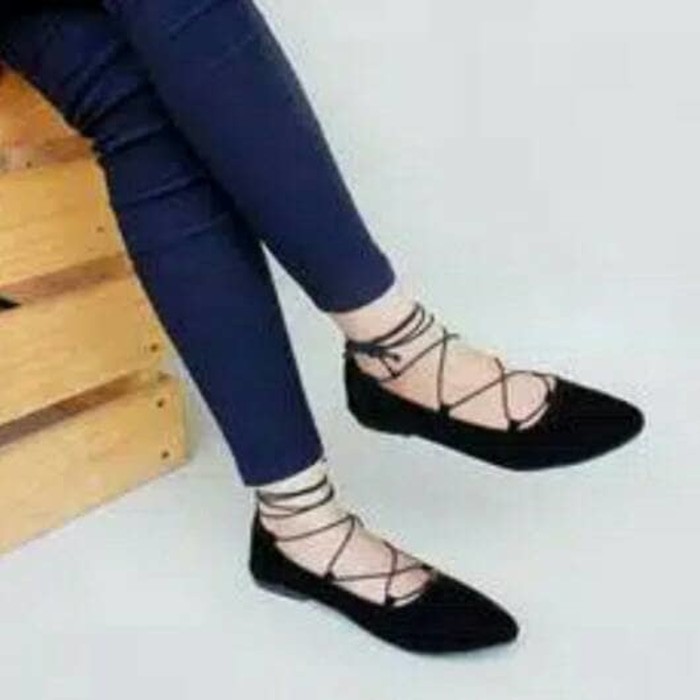 Sepatu wanita tali/sepatu kerja/sepatu santai/hangout/modis/simple