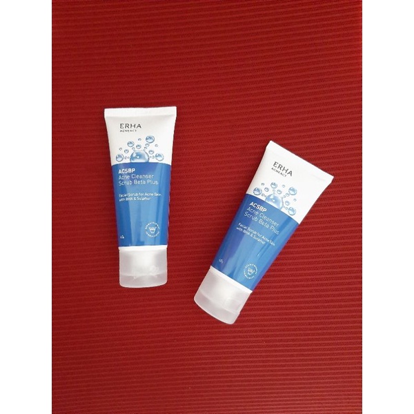 ERHA ACSBP Acne Cleanser Scrub Beta Plus Facial Wash