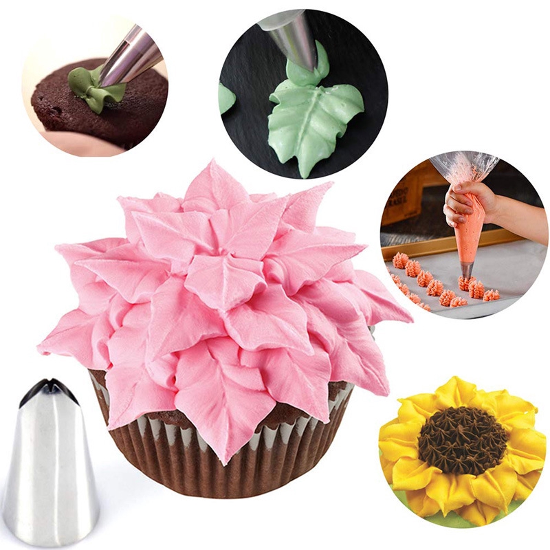 27pcs / Set Spuit Piping Rusia Untuk Dekorasi Kue