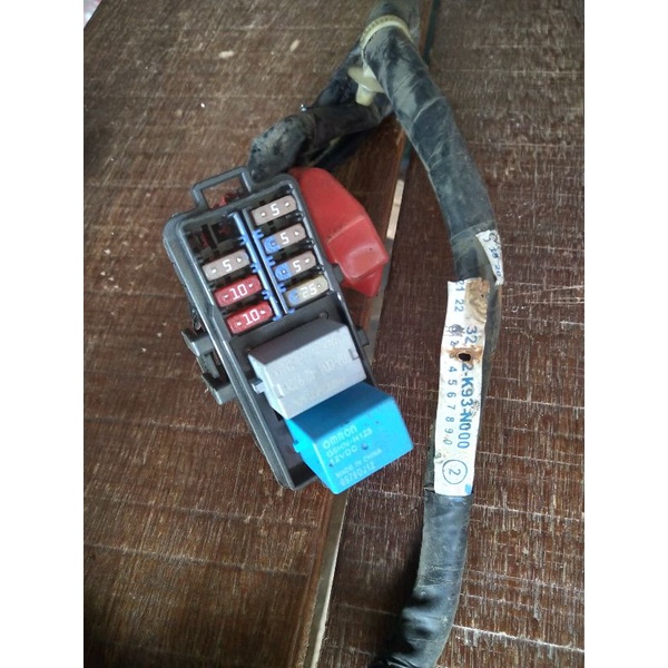 Subharness Kabel Batteray Rumah Box sekring Scoopy LED K93 2017-2019 Original