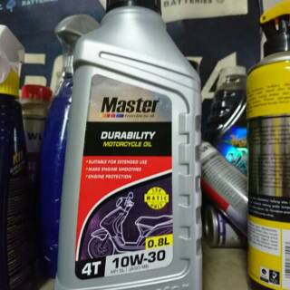  Oli  Motor  Matic  Master 10W 30 0 8L Produk kerja sama untuk  