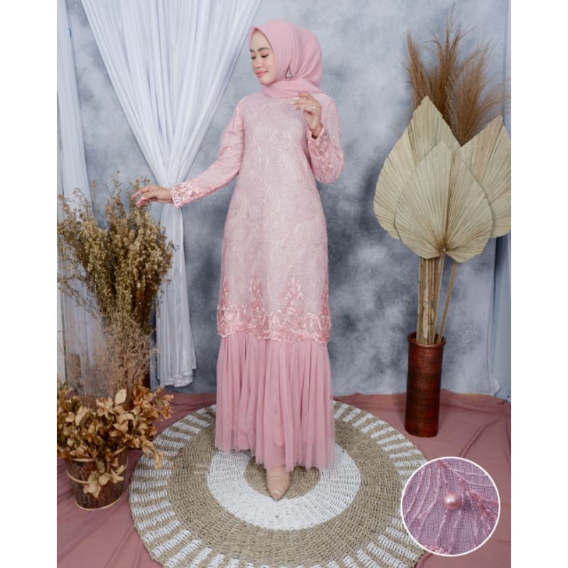 realpict kebaya gamis tutu modern