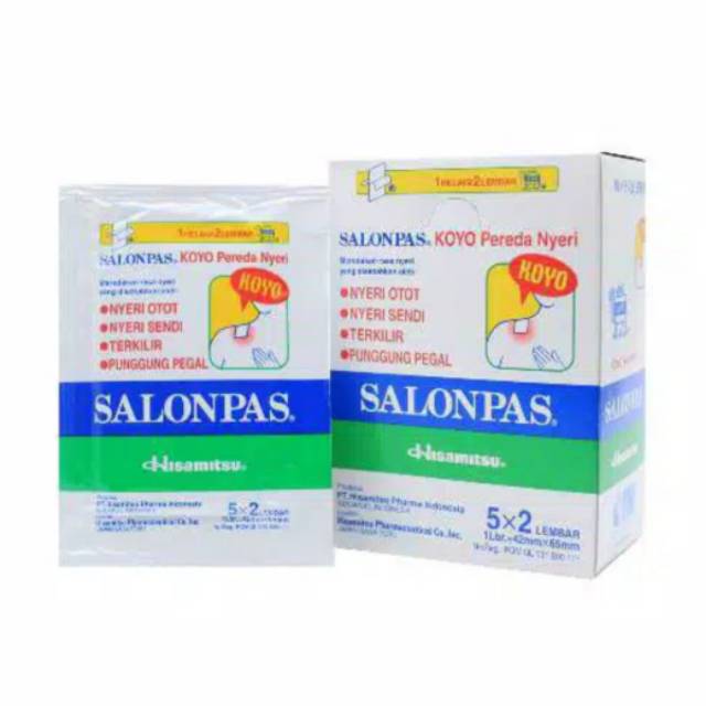 

Salonpas Koyo Pereda Nyeri 1 saset