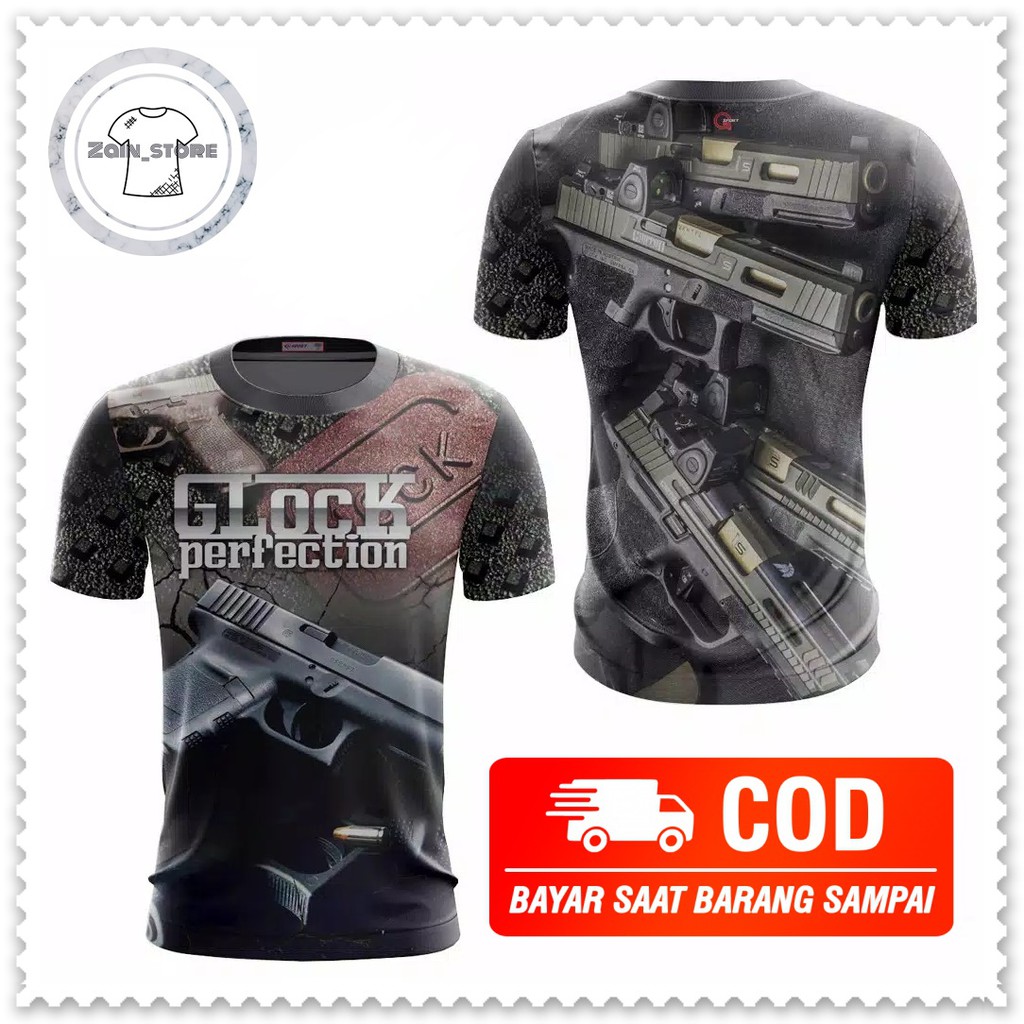 Kaos Jersey Glock - 03 / KAOS GLOCK PREMIUM