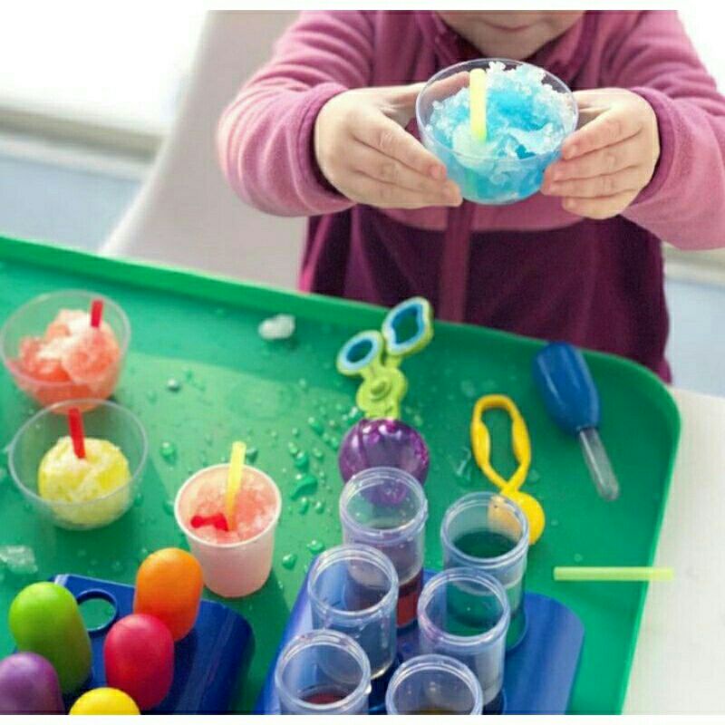 Mainan Anak Salju Instant Bubuk Hidrogel Sensory Play