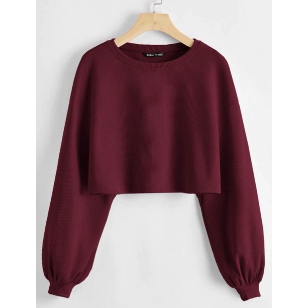 BLOUSE CROP - BLOUSE KOREA - NERIUM BLOUSE