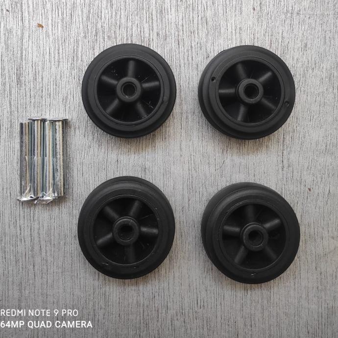 Kepingan Roda koper, RODA KOPER, SPAREPART KOPER, 1set isi 4pcs