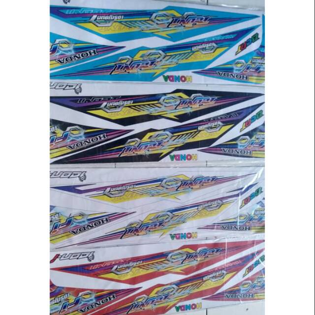 Striping lis variasi beat new 2018