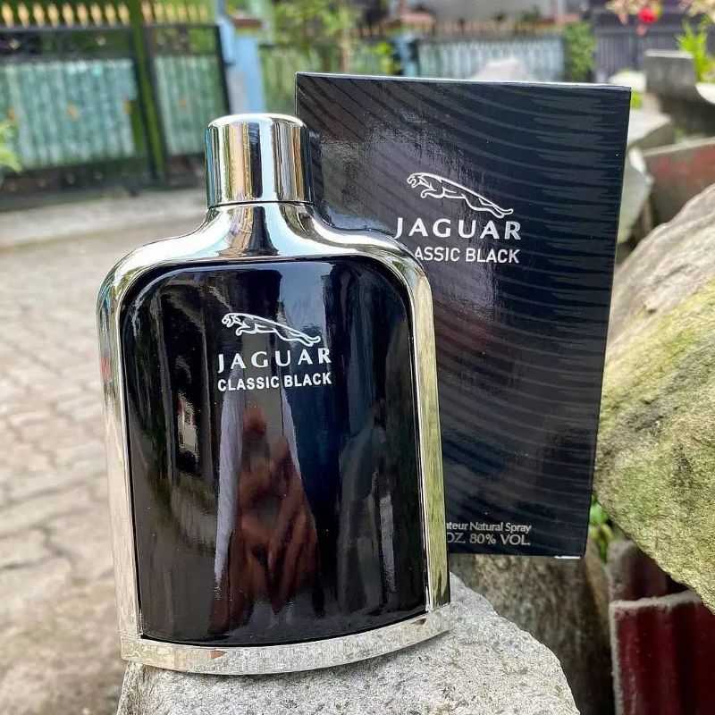 PARFUM PRIA JAGUAR CLASSIC BLACK 100 ML ORI SINGAPORE