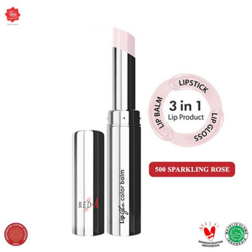 Red-A Lip Glo Color Balm 3in1 | Lip Balm