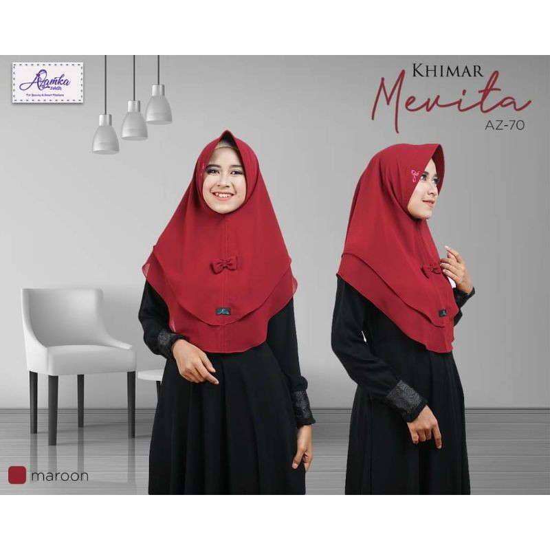 HIJAB AZAMKA || KHIMAR MEVITA || HIJAB CANTIK