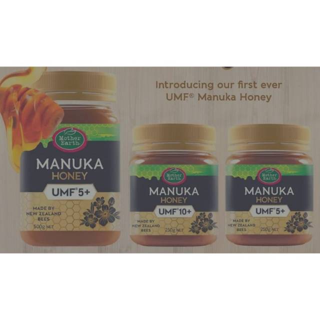 

Mother Earth Manuka Honey UMF 10+ 5+ 250 g 500 g New Zealand Manuka Honey Madu Manuka Health Comvita